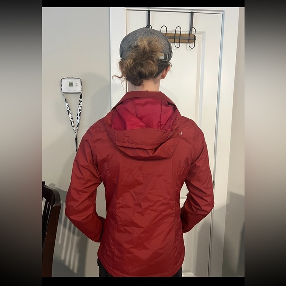 Red Northface Rain coat - Picture 2 of 6